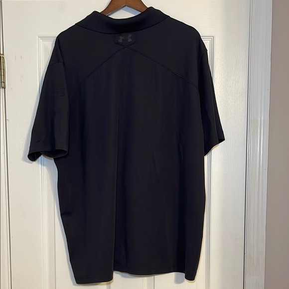 Under Armour Black Polo Shirt 3XL - Picture 3 of 7